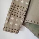 Eagle Matinee Embroidered Studded Jacket