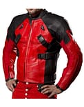Deadpool Motorcycle Leather Jacket