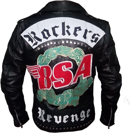 BSA Faith Rockers Revenge Leather Jacket "George Michael"