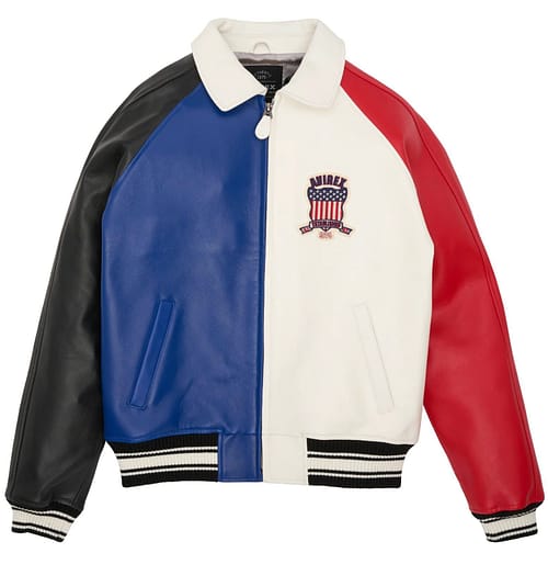 Colorblock Icon Military Bomber Jacket