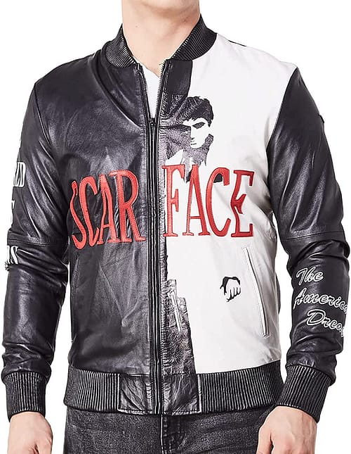 Men’s Supreme Scarface Leather Jacket