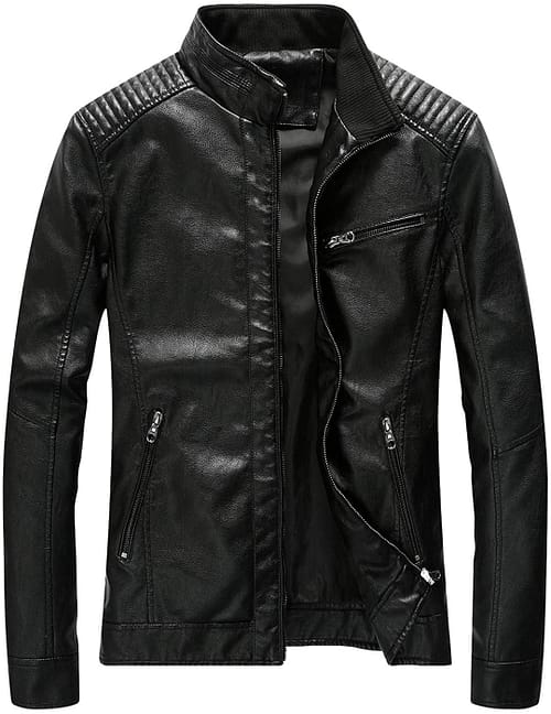Fairylinks Black Motorcycle Jacket