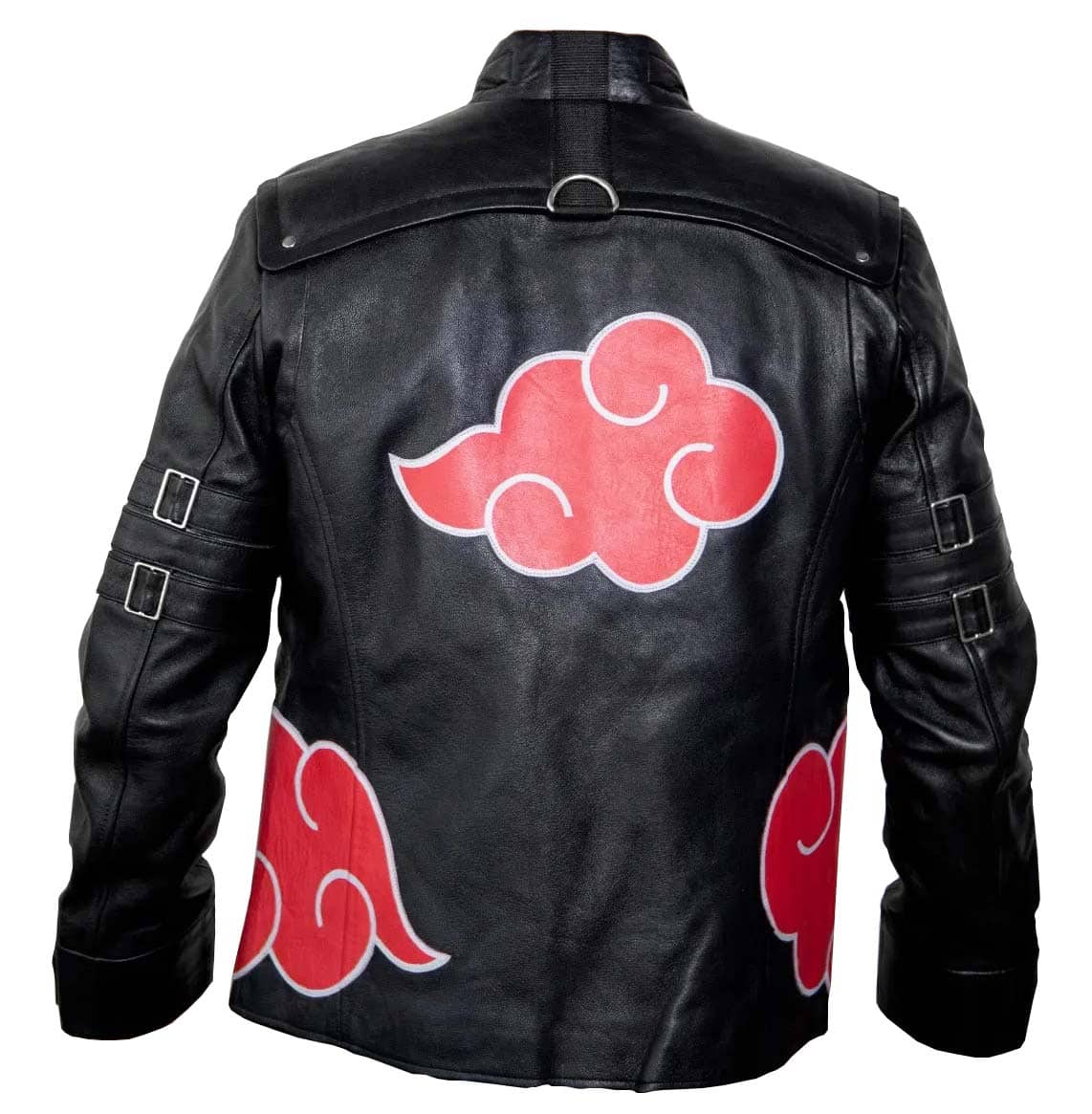 Naruto Akatsuki Cloak Leather Jacket